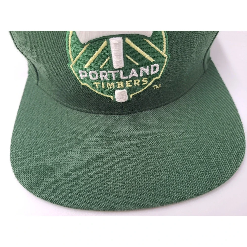 Portland Timbers Mitchell & Ness Snapback Hat Cap Wool Blend MLS Soccer‎ Green